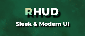 RHUD - Sleek & Modern DarkRP UI