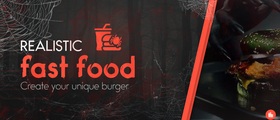🍔 Realistic Fast Food - Create your unique burger