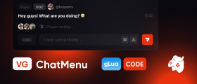 VG Chat - Modern DarkRP Chat |  Gifs, Tags, Emojis