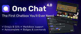 One Chat - The First Chatbox You'll Ever Need. · gmodstore