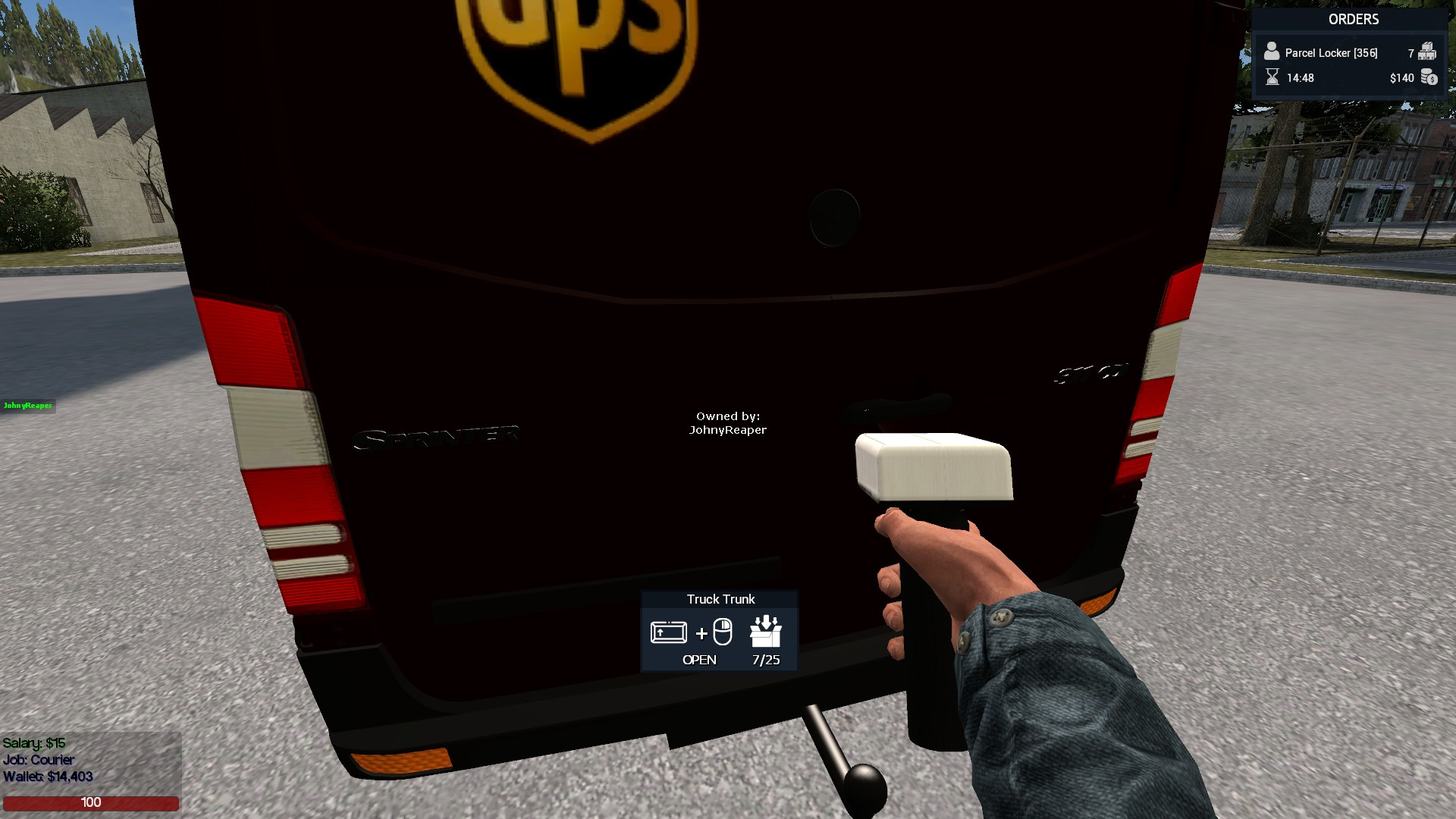 Truck HUD