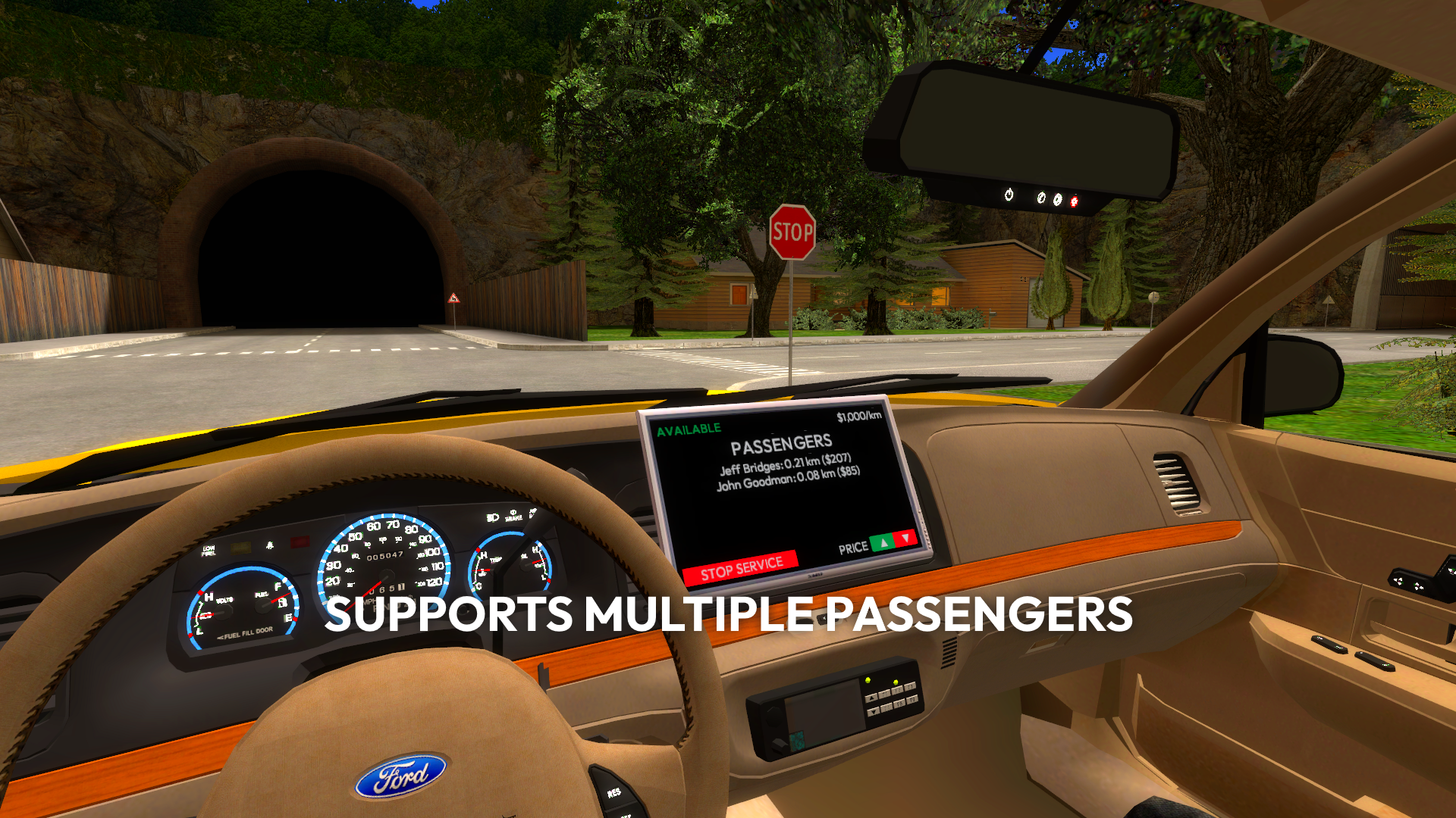 Supports multiple passengers
