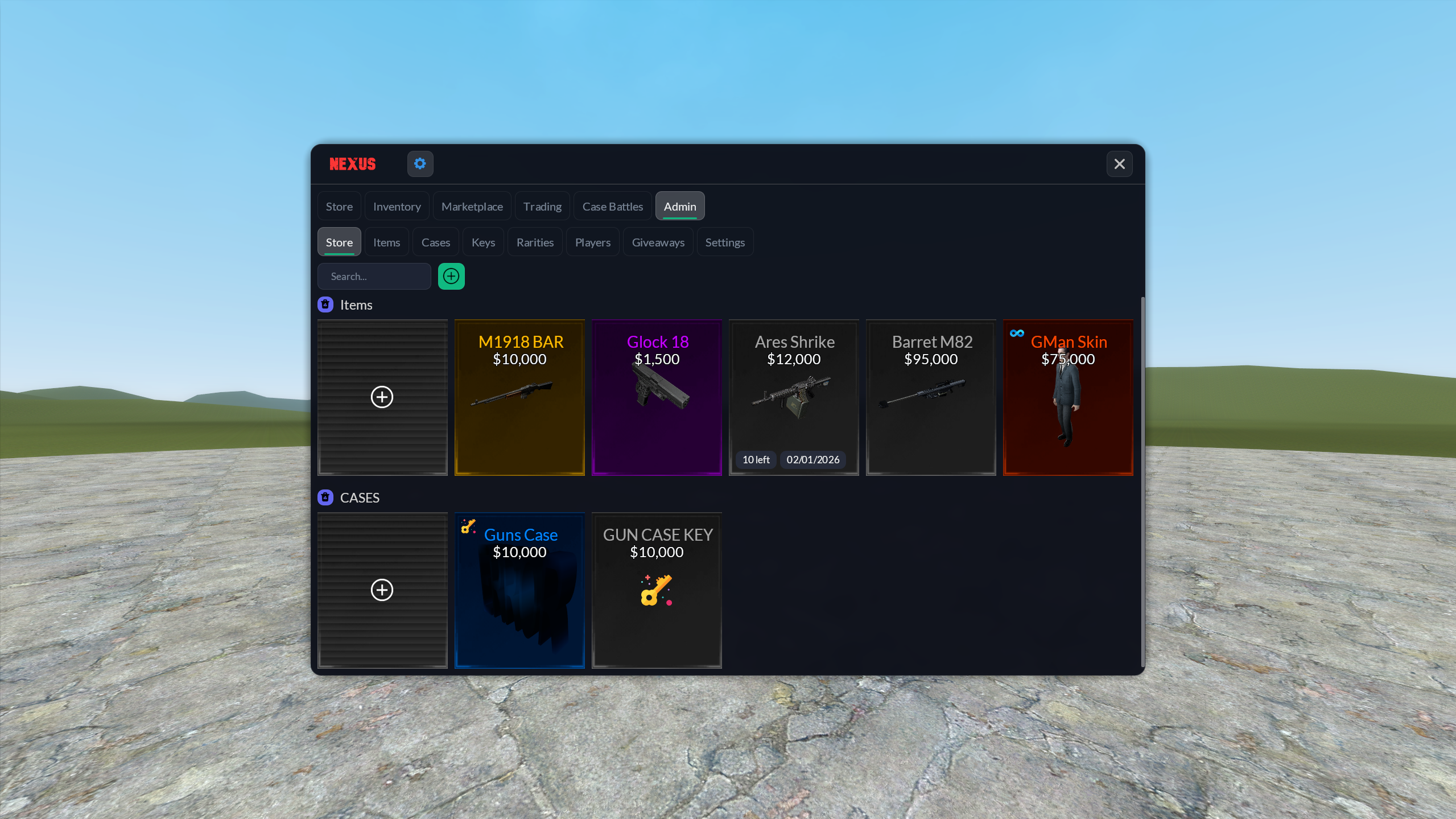9. Admin Store Config