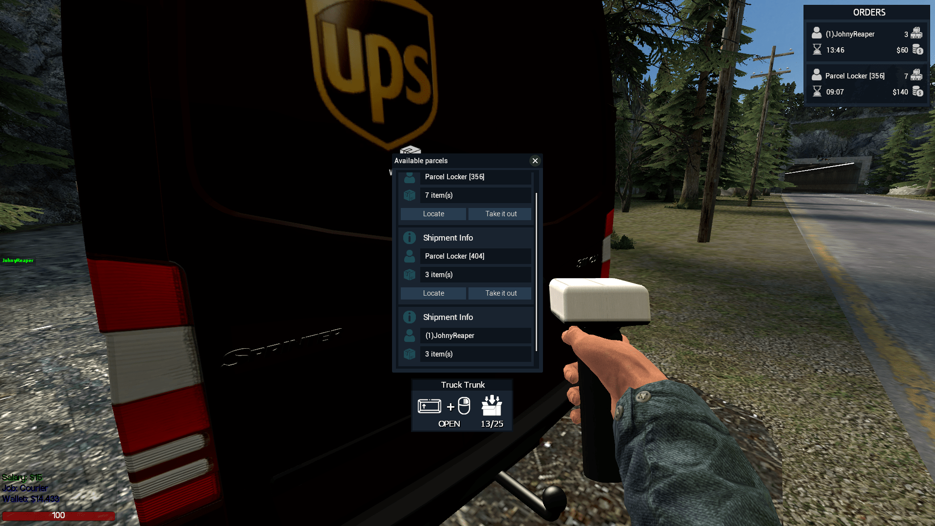 Truck UI
