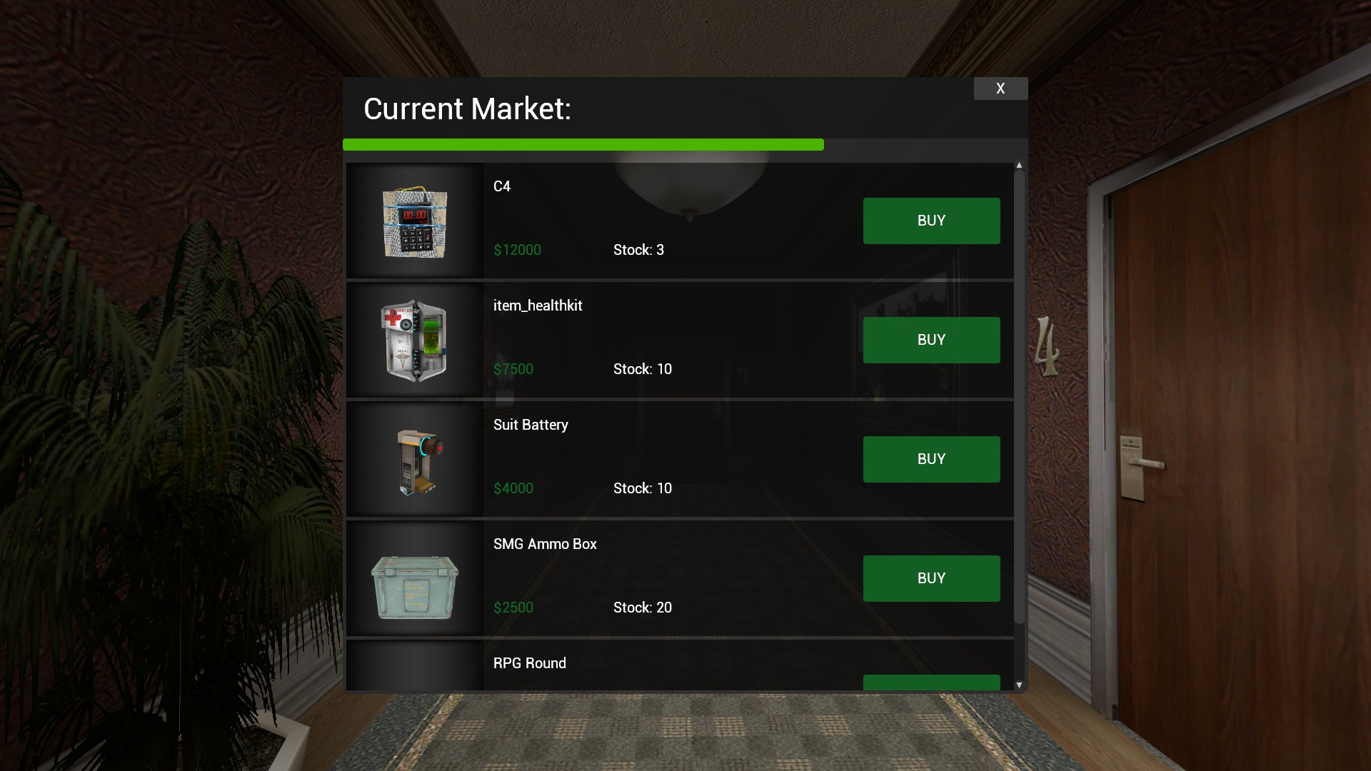 Entities on the Blackmarket