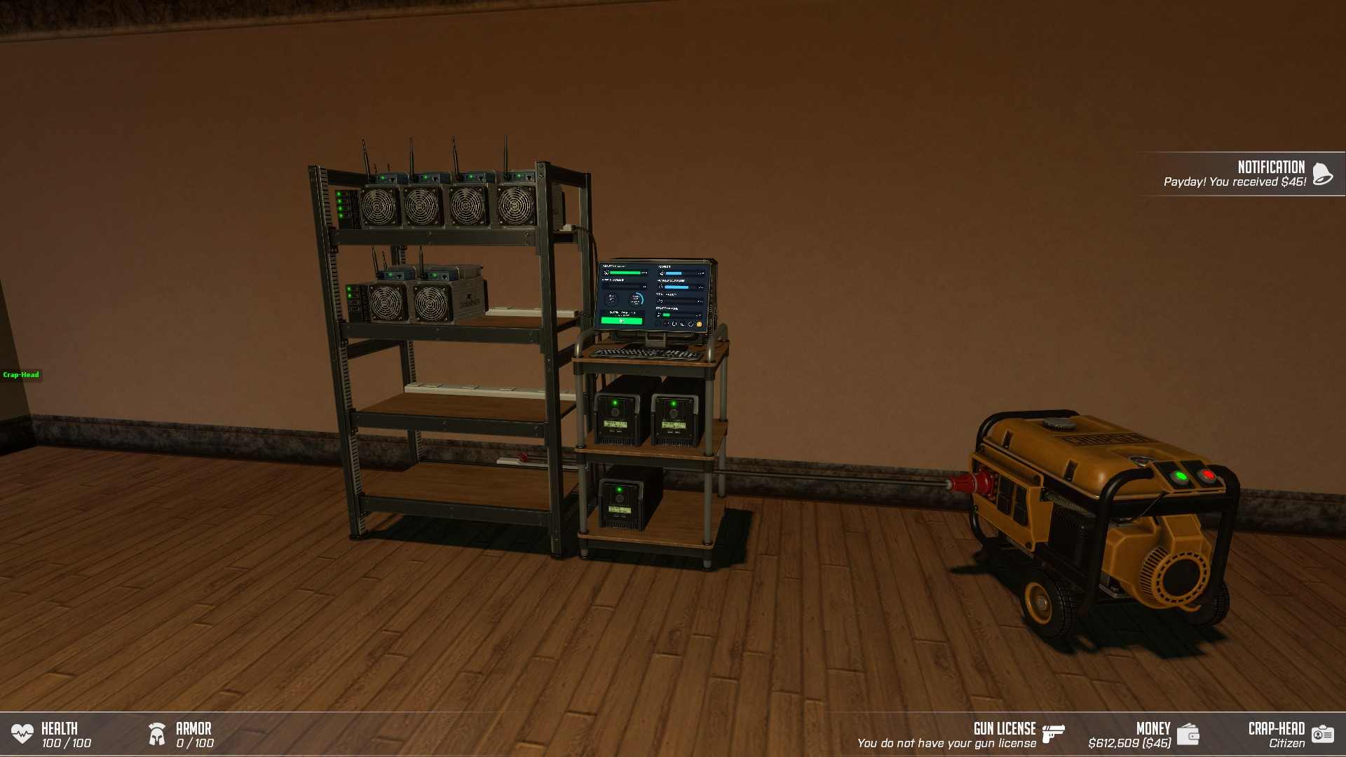 Bitminer with UPS + miners