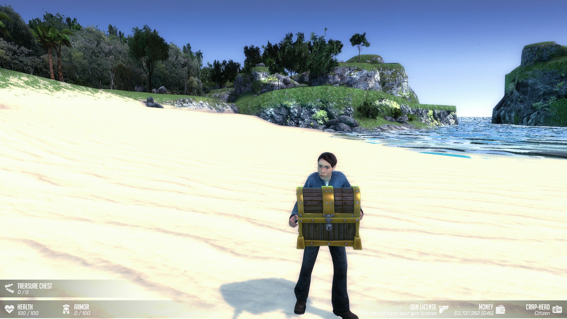 Holding chest 2