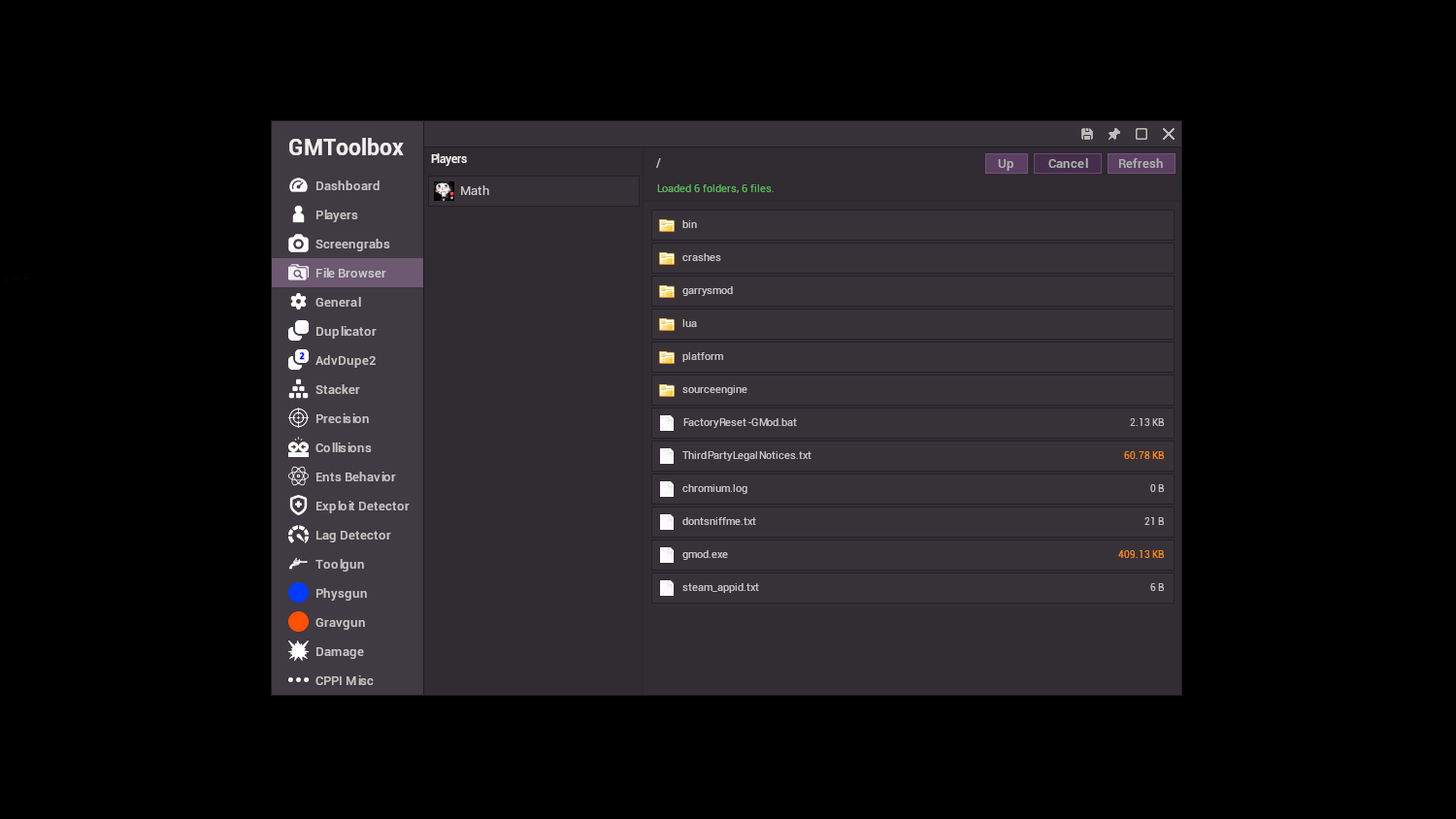 4. File Browser