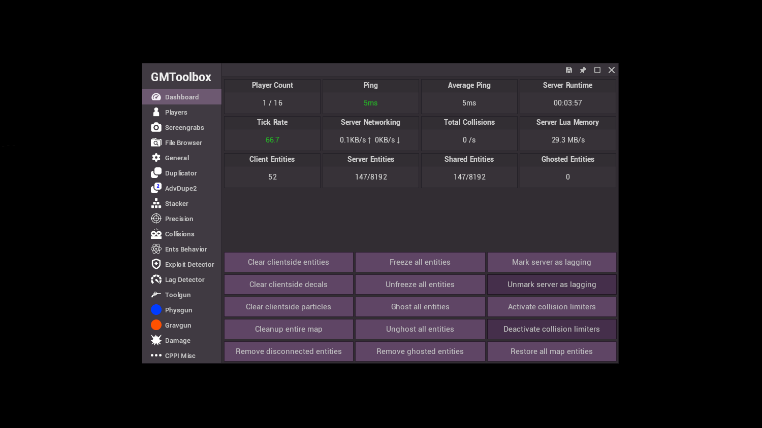 1. Dashboard