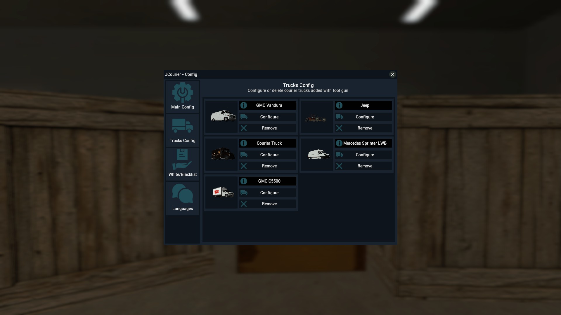 In-Game Config