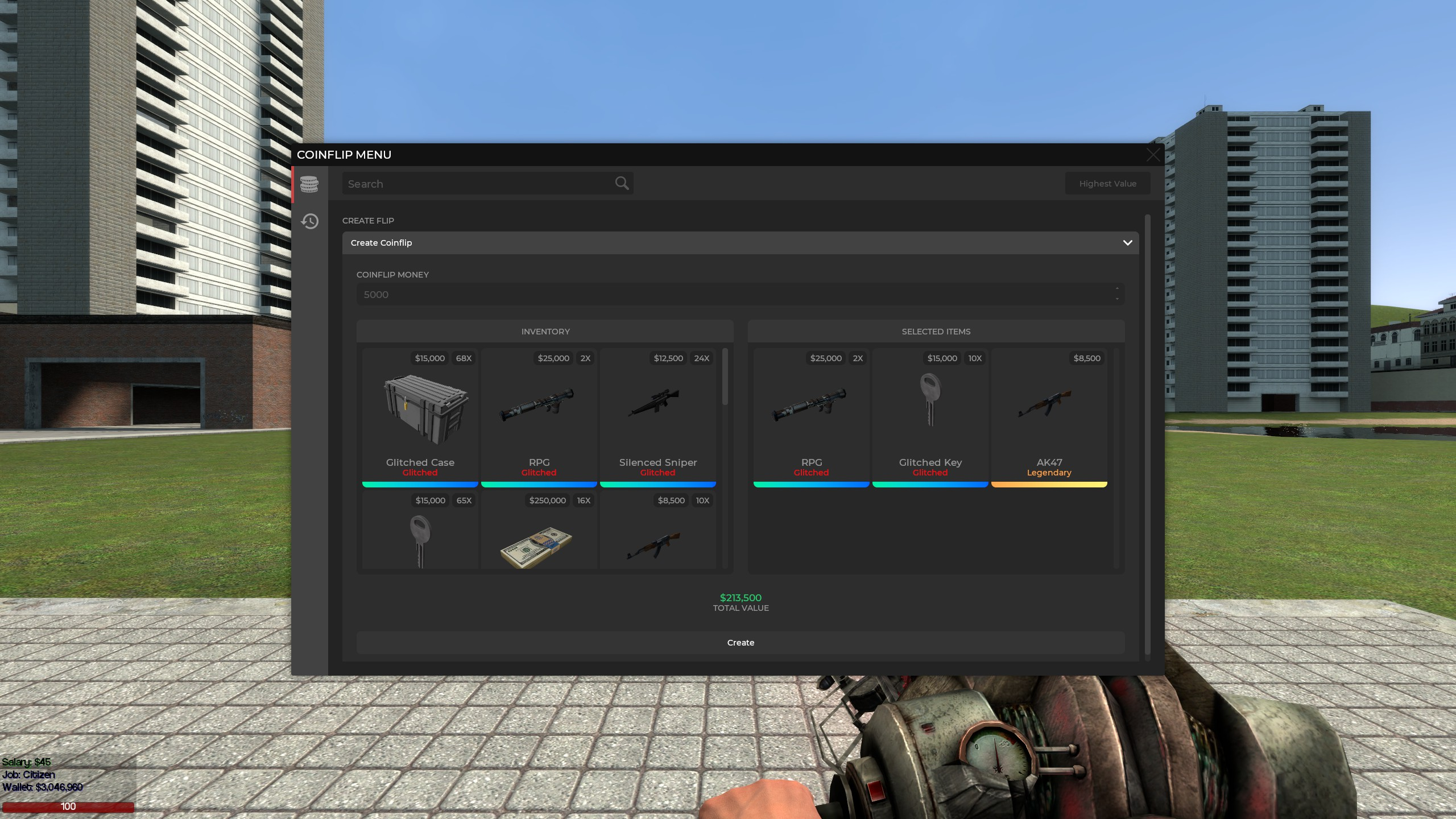 Create Coinflip