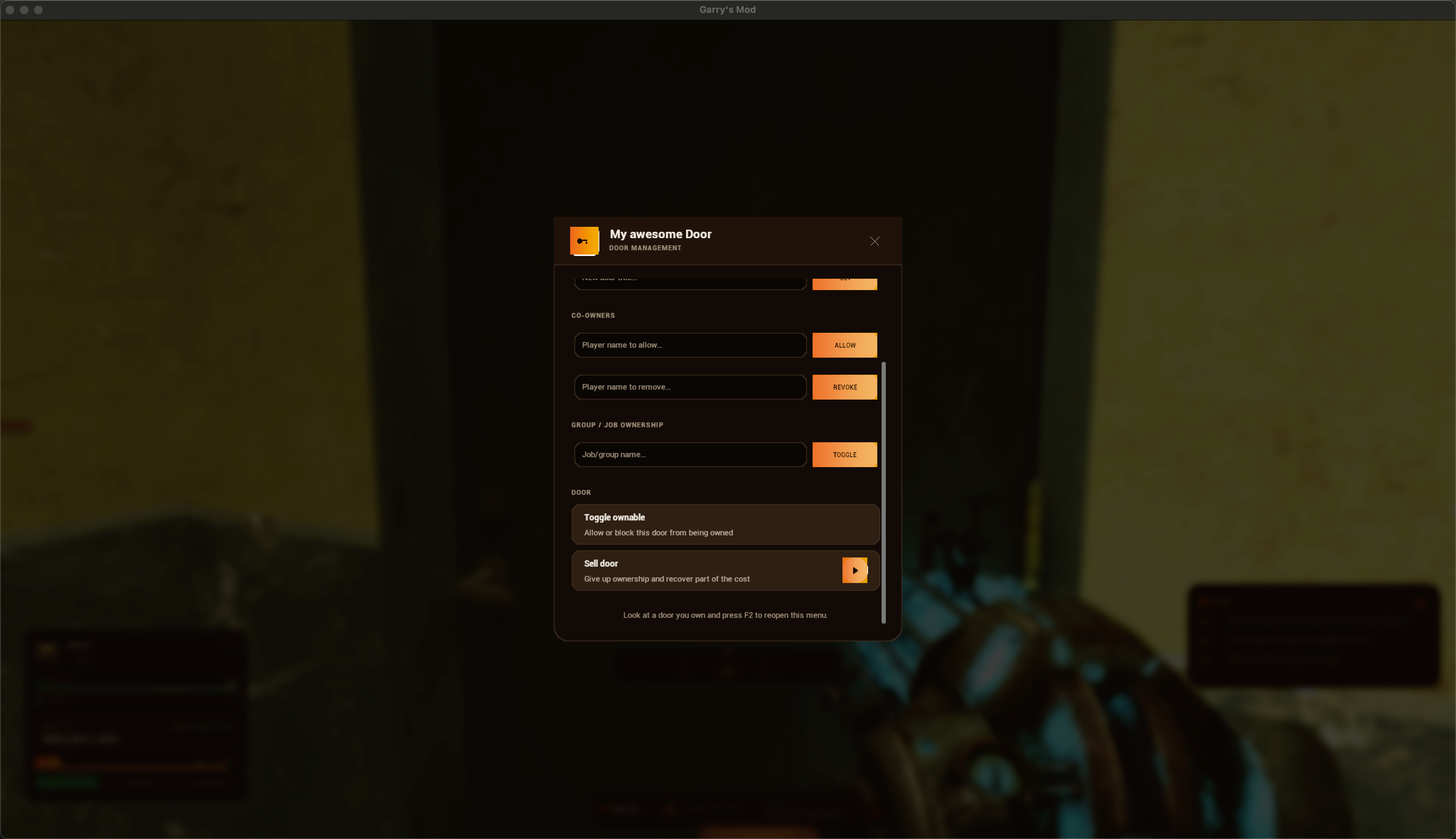 Door Menu 2