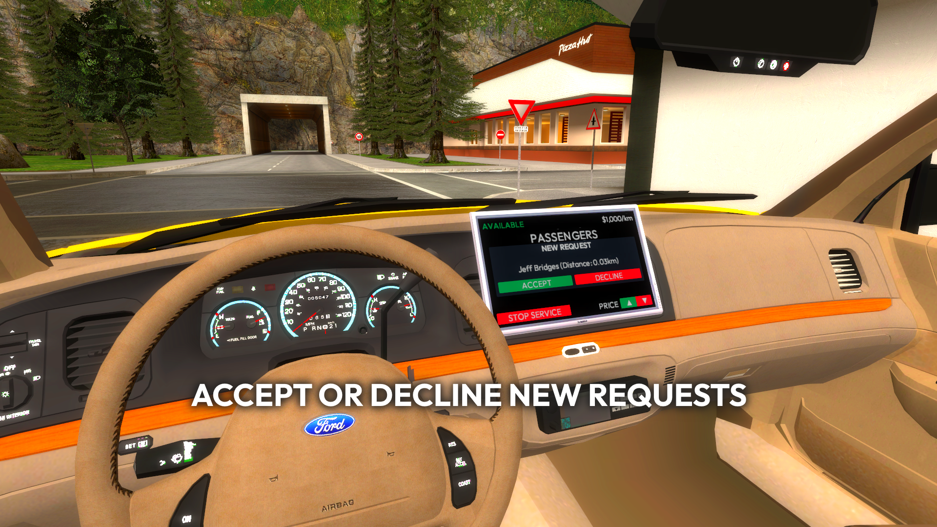 Accept or decline new requests