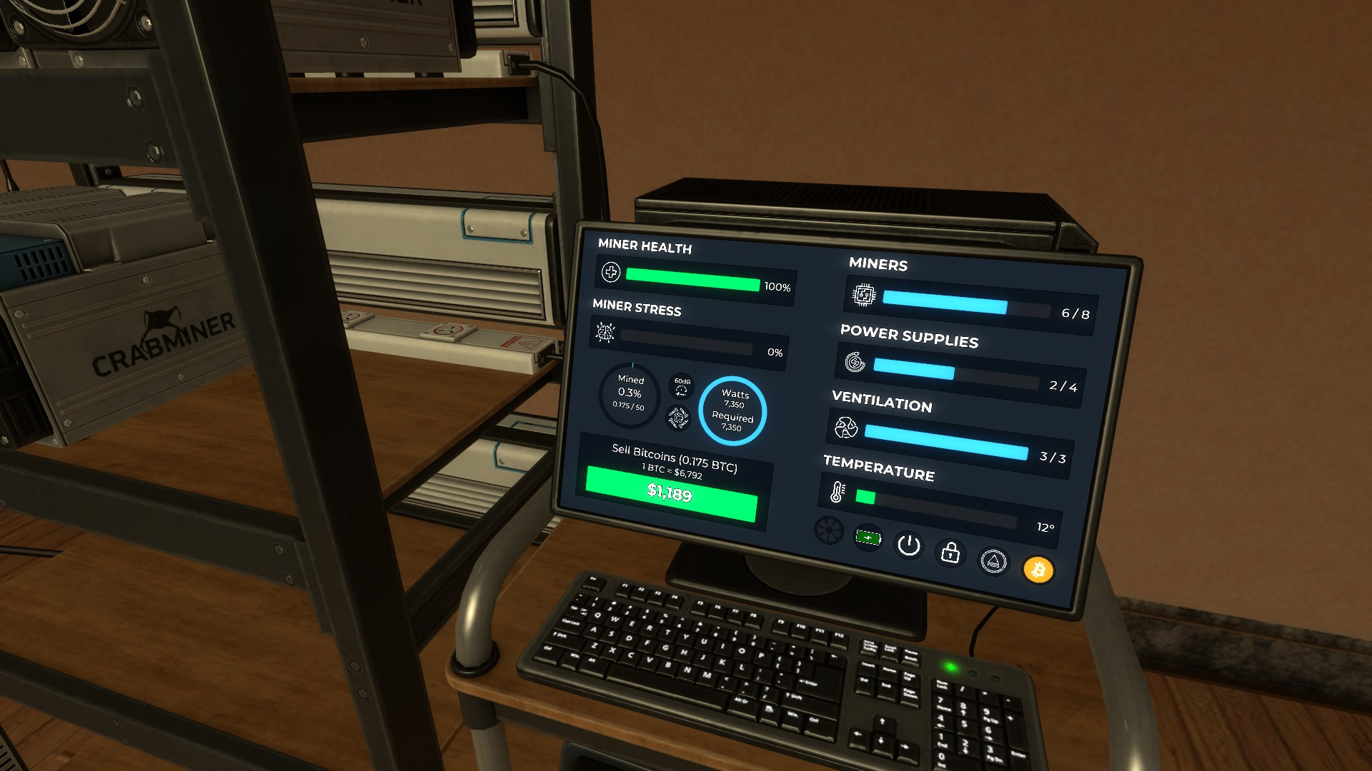 Bitminer Screen 2