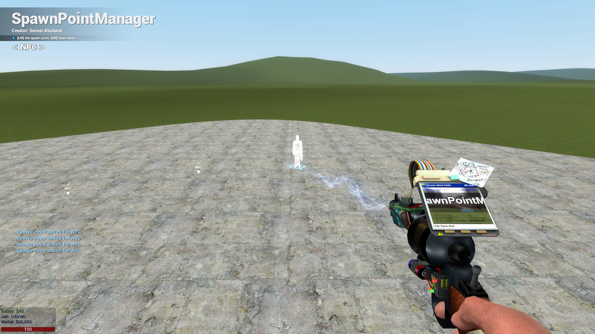 Set spawn points - Step 2