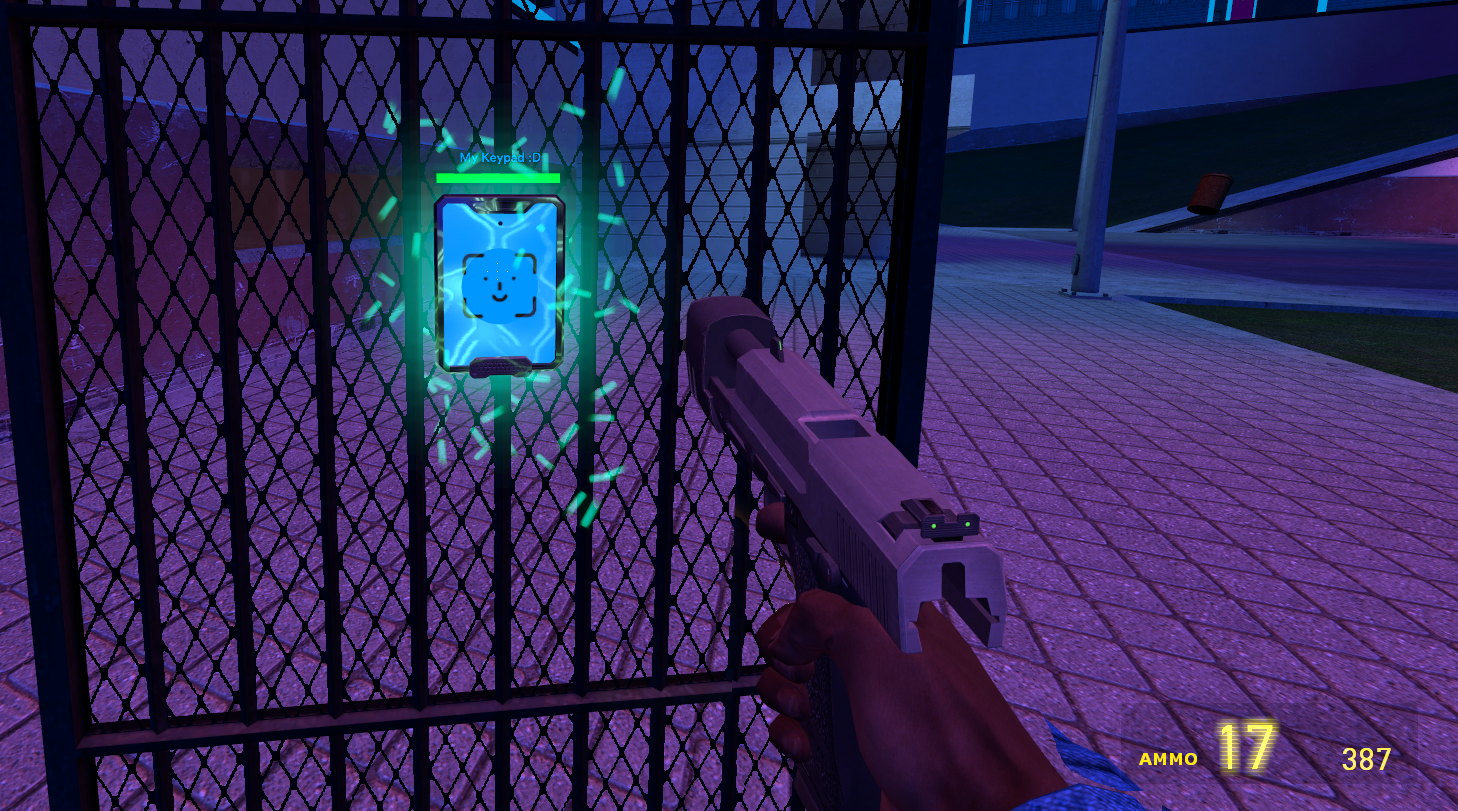 Keypad Destruction - Health & Shields!
