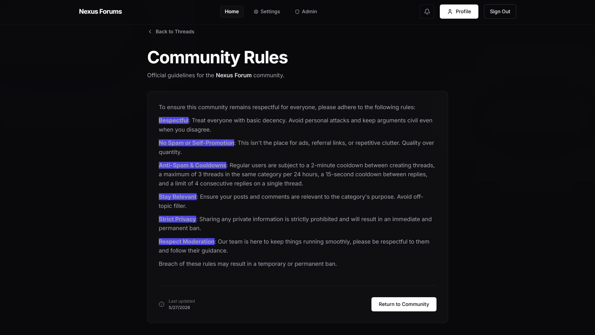 Per Forum Rules & Guidelines