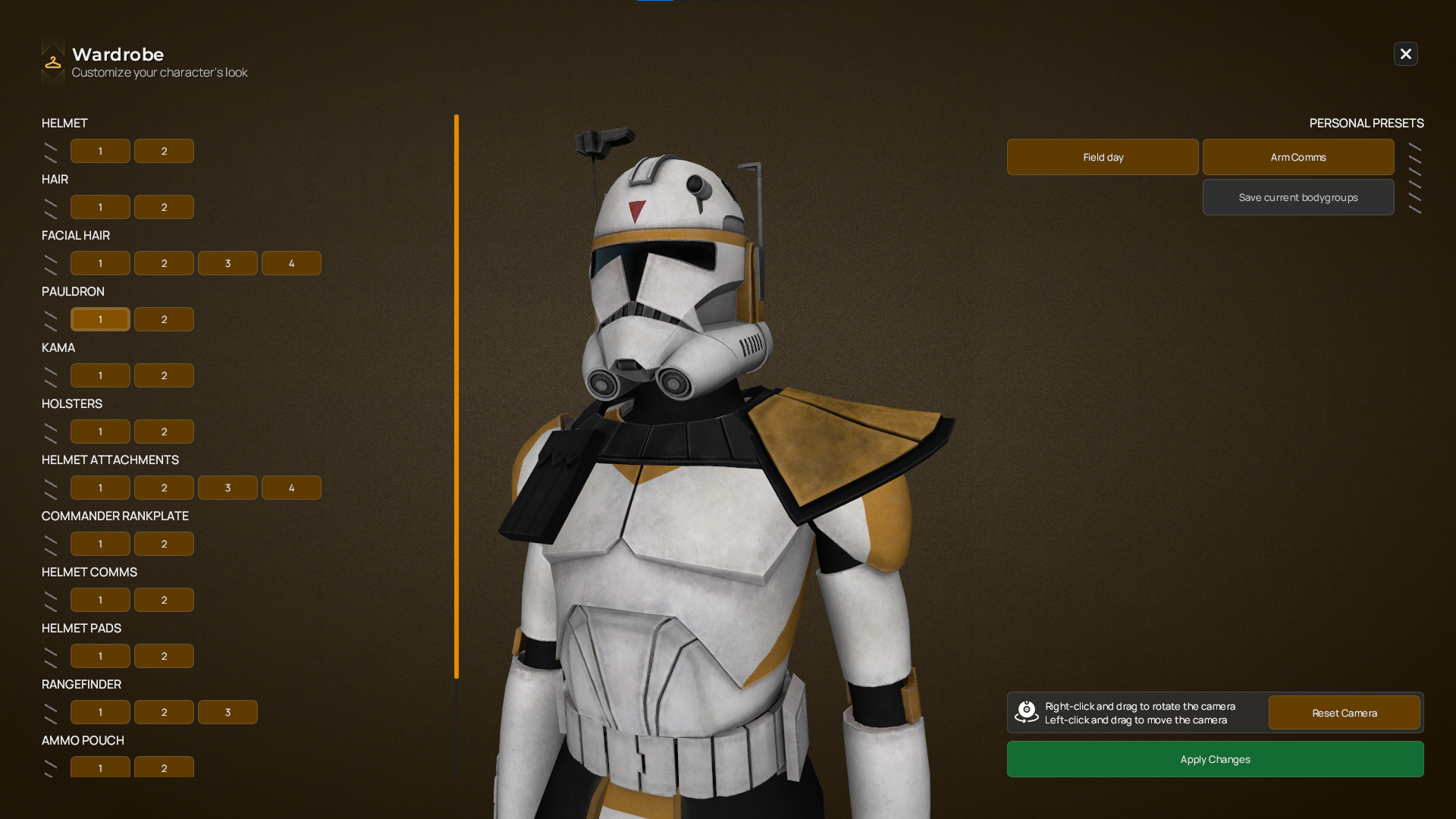 Player - Bodygroup specific angle